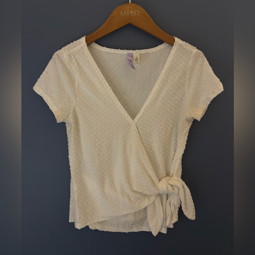 Francesca’s Tie Shirt